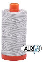 Aurifil Mako 50wt Cotton 1300 m 1422 yd. spool - 4060 Silver Moon
